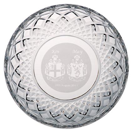 Galway Crystal 11 Inch Plate - Engravable 4