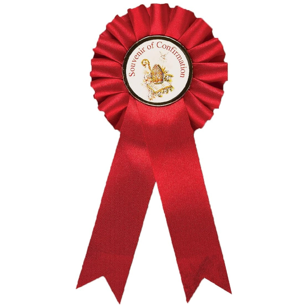 Confirmation Red Rosette