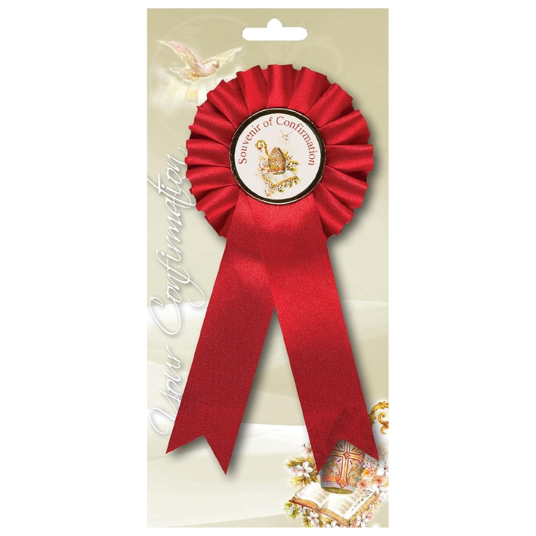 Confirmation Red Rosette 2