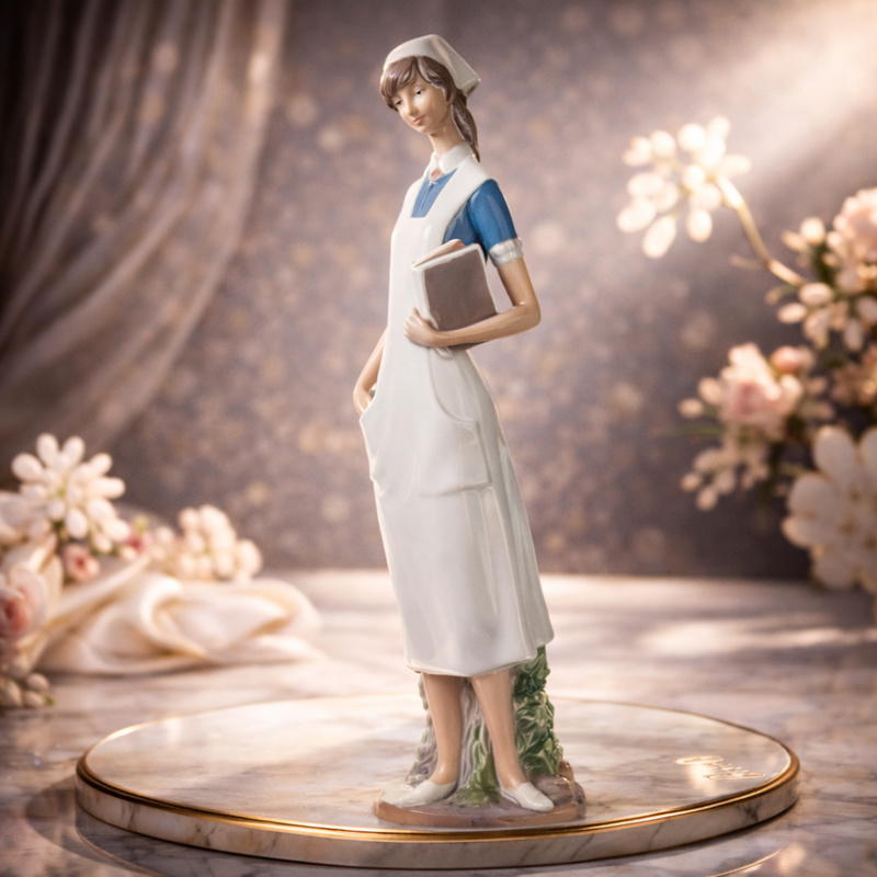 Lladro Nurse Figurine