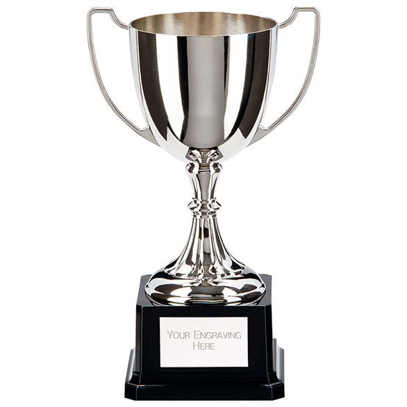 Legend Collection Nickel Plated Trophy Cup 155mm
